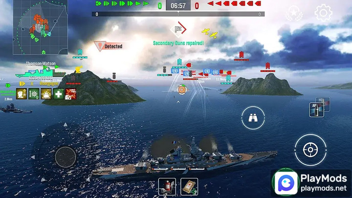 Warship World War<span>(No Ads)</span> screenshot image 3_Popularmodapk.com