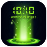 Digital Clock Live Wallpaper3.0_rowtechapk.com